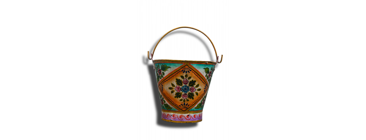 Set of 5 Iron Buckets