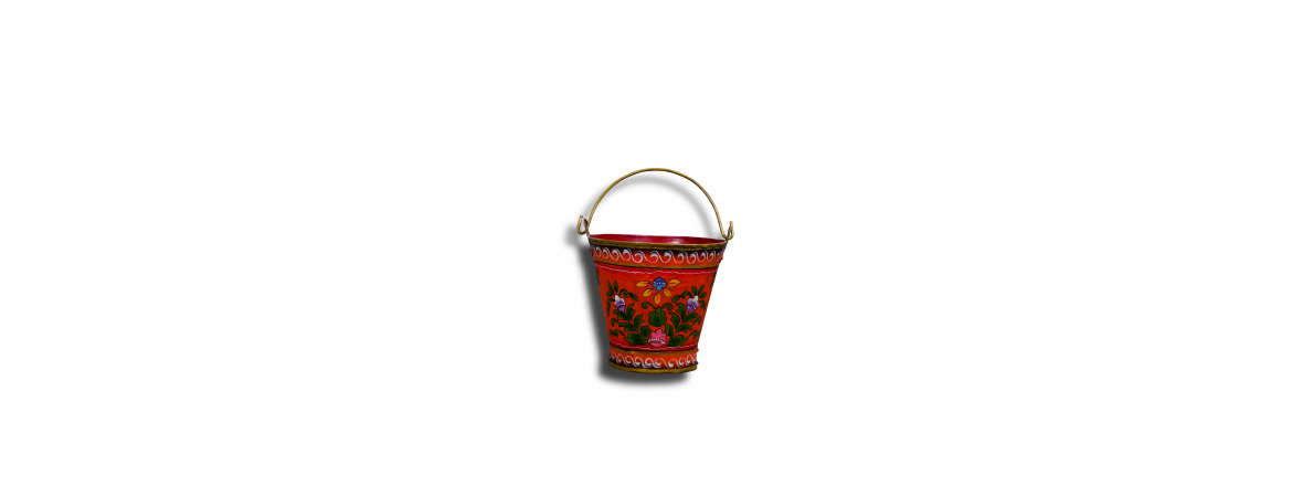 Set of 5 Iron Buckets
