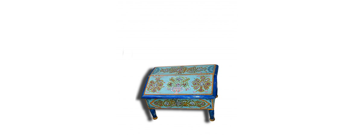 Low Storage Trunk Writing Desk