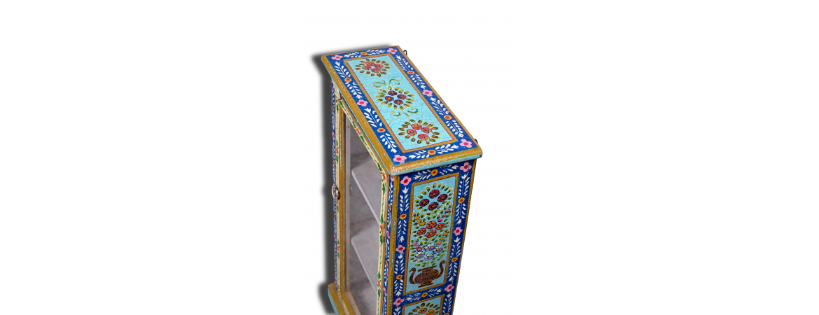 Hand Painted Left Hand Wall Unit