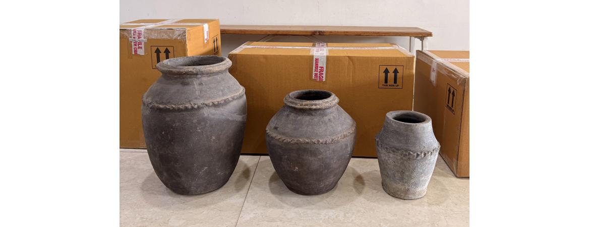 Large Assorted Clay Pot 44 x 44 x 46cm