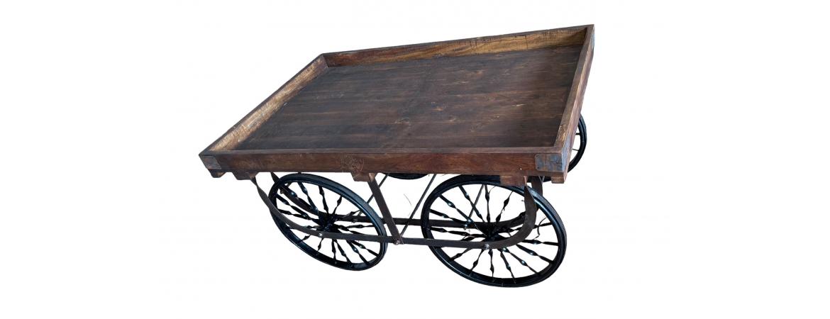 Iron and Wood Cart