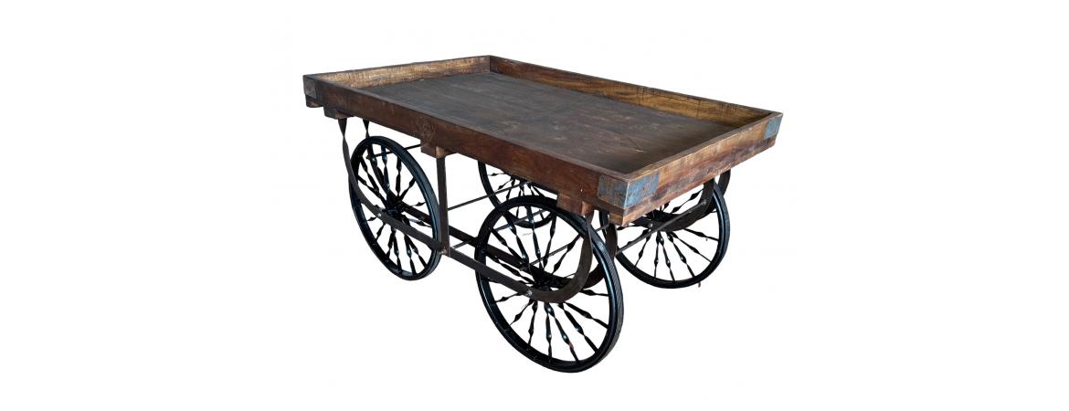 Iron and Wood Cart