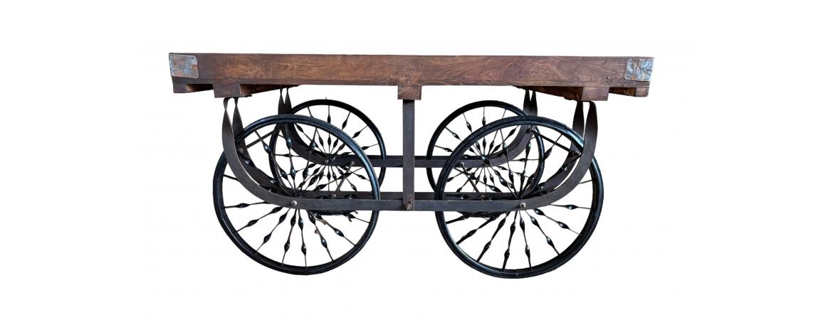 Iron and Wood Cart