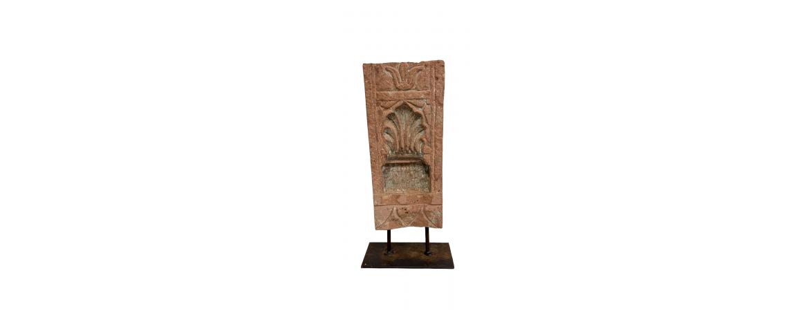 Assorted Antique Temple Stone Candle Stand