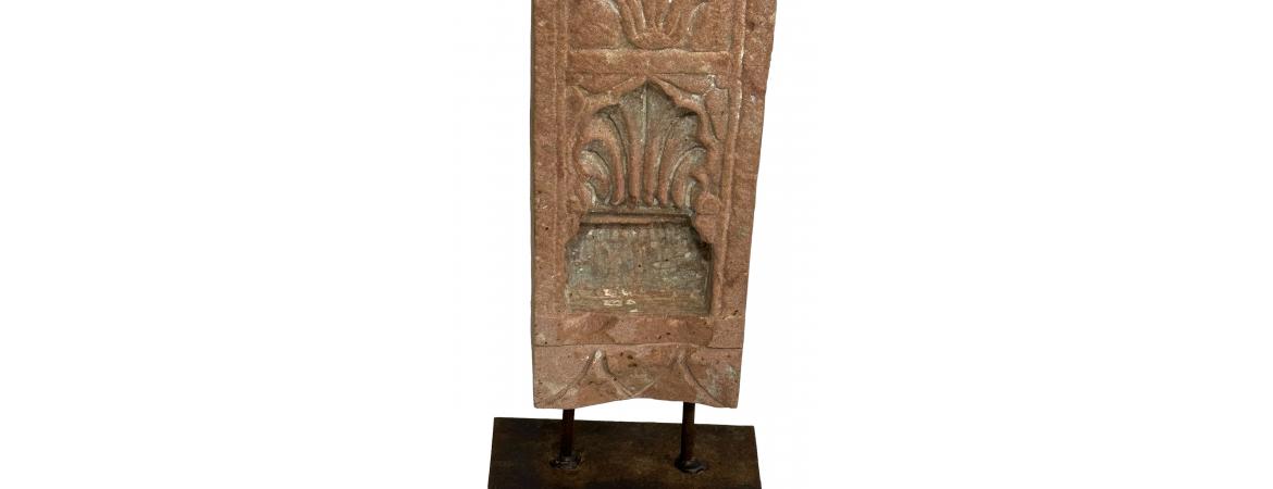 Assorted Antique Temple Stone Candle Stand