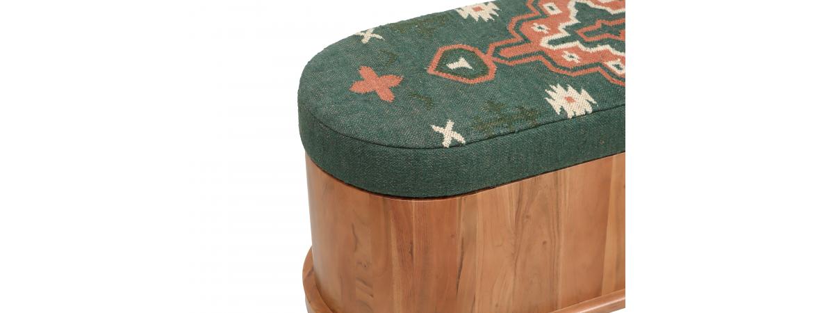 Storage Ottoman Acacia