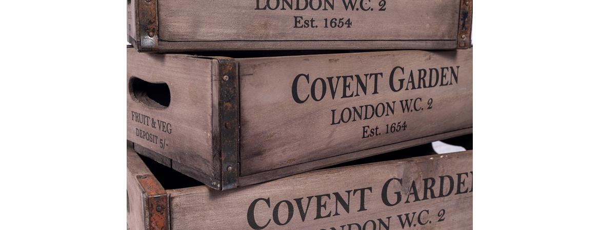 Set of 3 Covent Garden Boxes