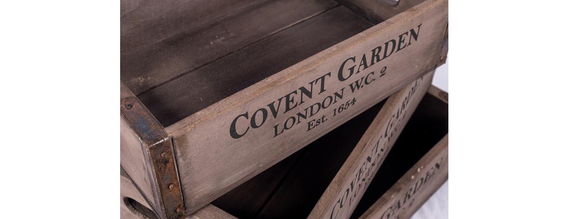 Set of 3 Covent Garden Boxes