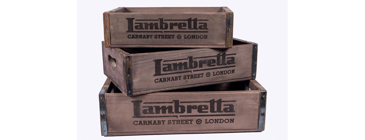 Set of 3 Lambretta Boxes