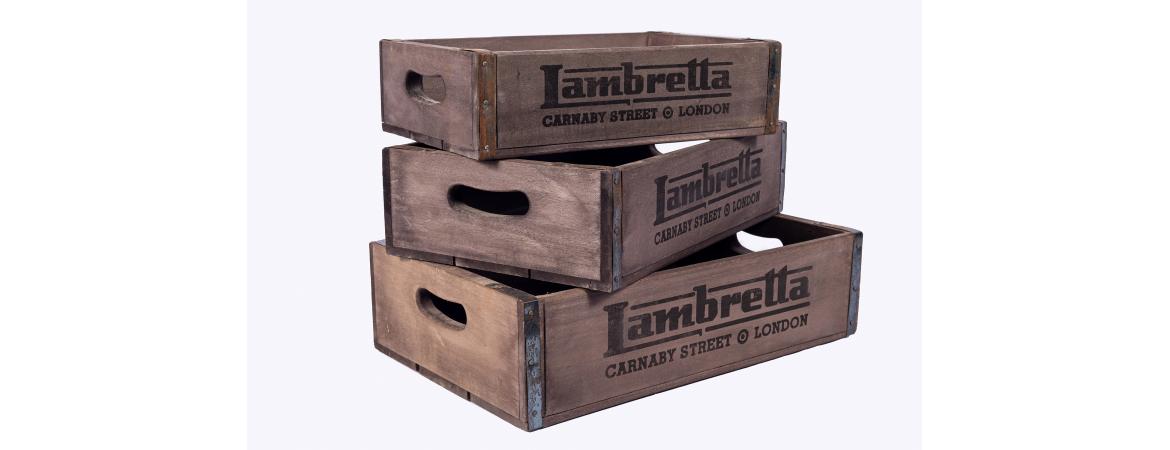 Set of 3 Lambretta Boxes