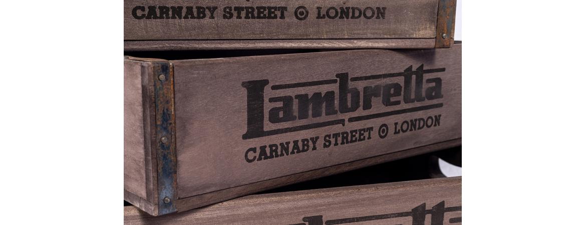 Set of 3 Lambretta Boxes