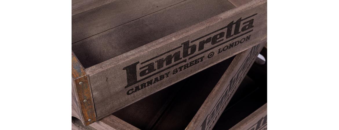 Set of 3 Lambretta Boxes