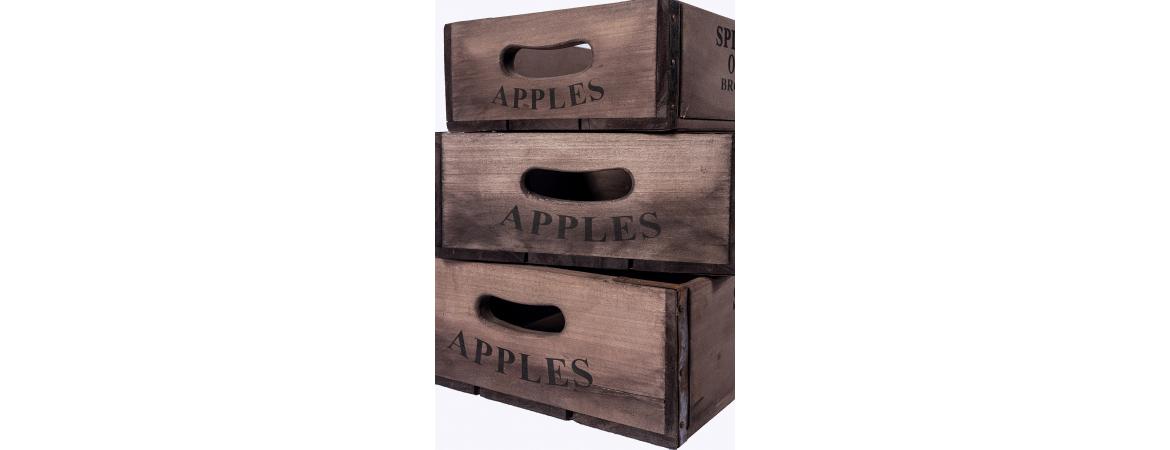 Set of 3 Spitalfields Market Boxes