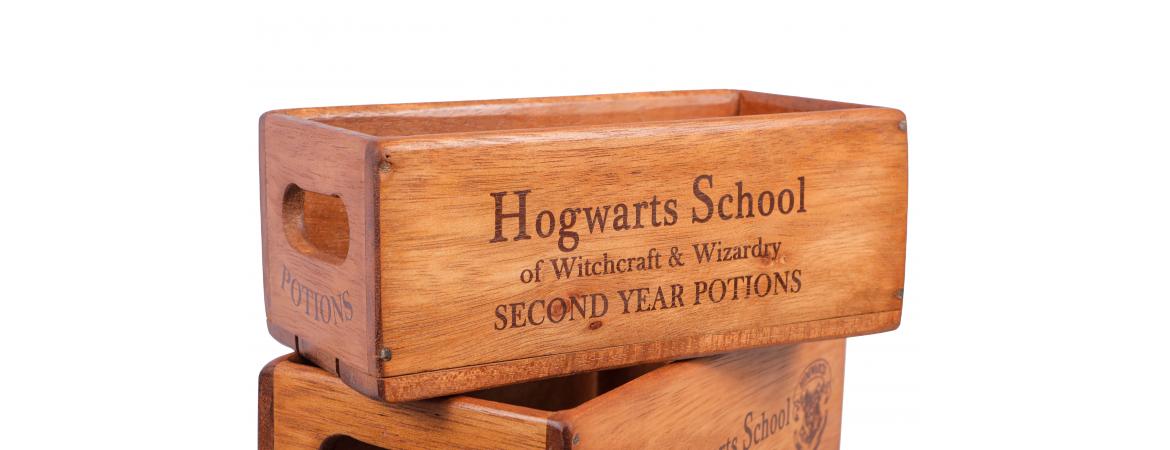 Set of 5 Shellfish Nesting Boxes - Hogwarts School MIX