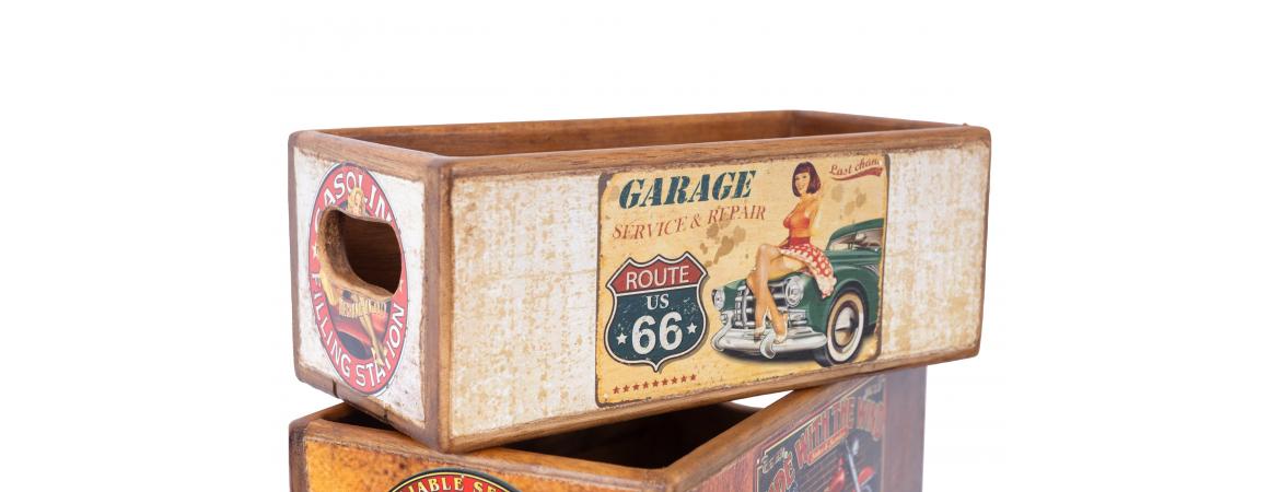 Set of 5 Shellfish Boxes - Garage Girls