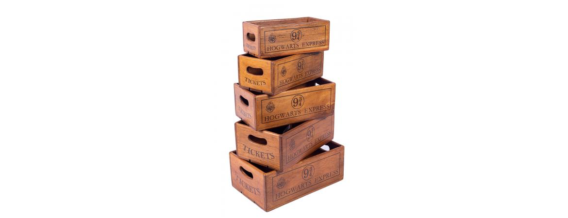 Set of 5 Shellfish Nesting Boxes - Platform 9 3/4