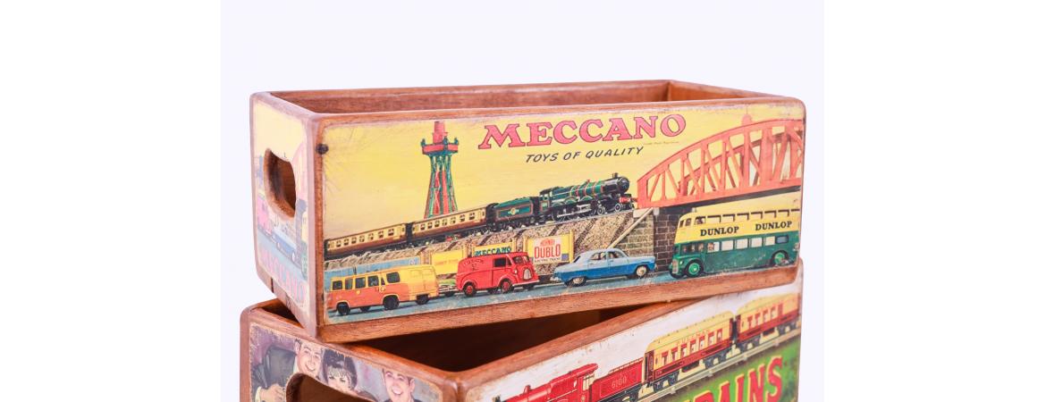 Set of 5 Shellfish Nesting Boxes -Vintage Toy