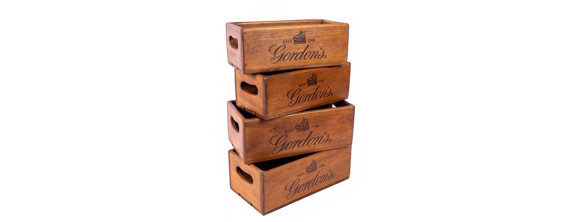 Set of 4 Rectangular Boxes - Gordon's