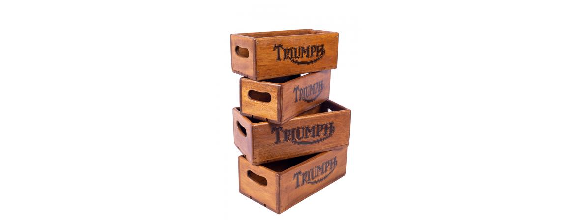 Set of 4 Rectangular Boxes - Triumph