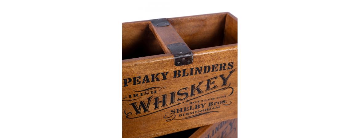 Set of 3 Peaky Blinders Whiskey Boxes