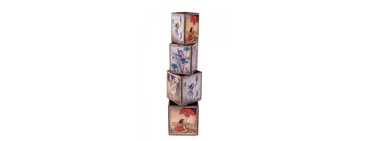 Set of 4 Fairy Boxes