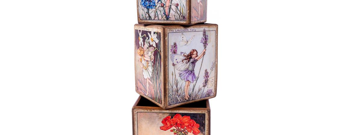 Set of 4 Fairy Boxes