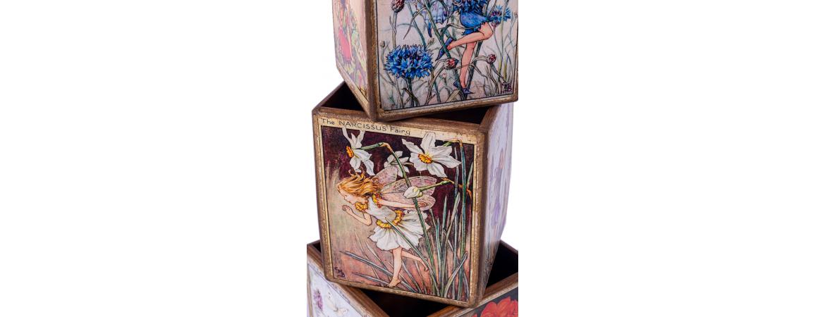 Set of 4 Fairy Boxes