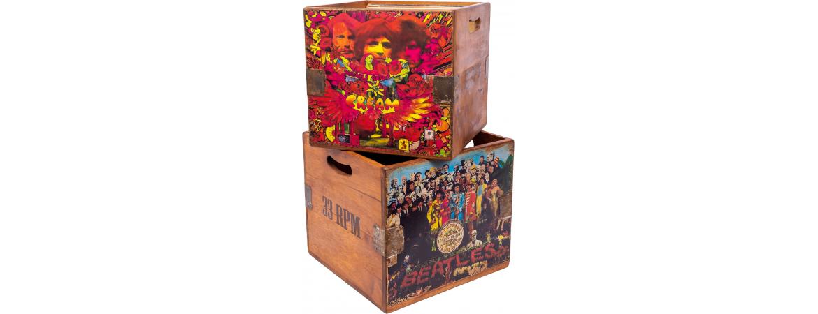 Set of 4 Record Boxes