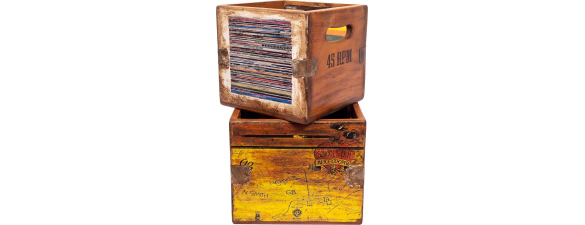 Set of 4 Record Boxes