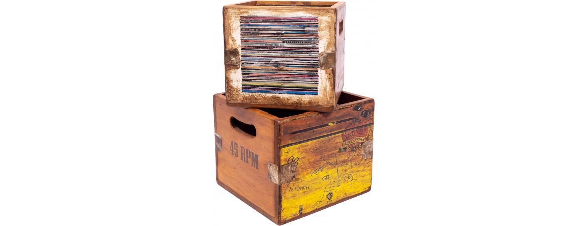 Set of 4 Record Boxes