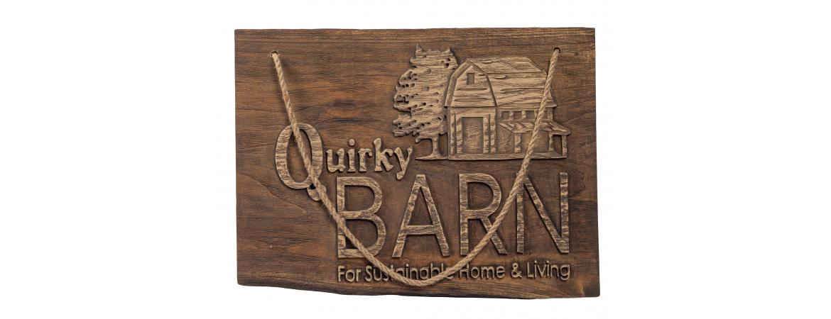 Quirky Barn Wooden Carving