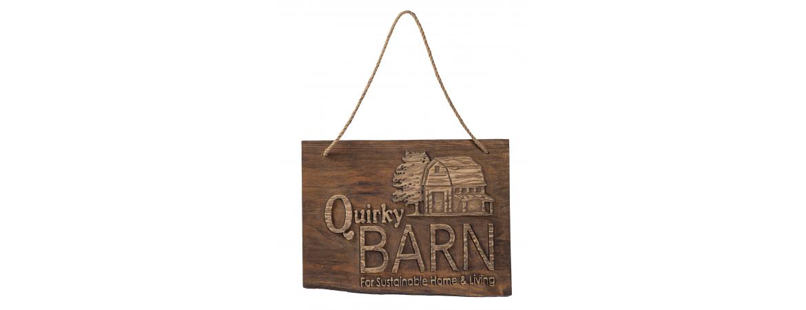 Quirky Barn Wooden Carving