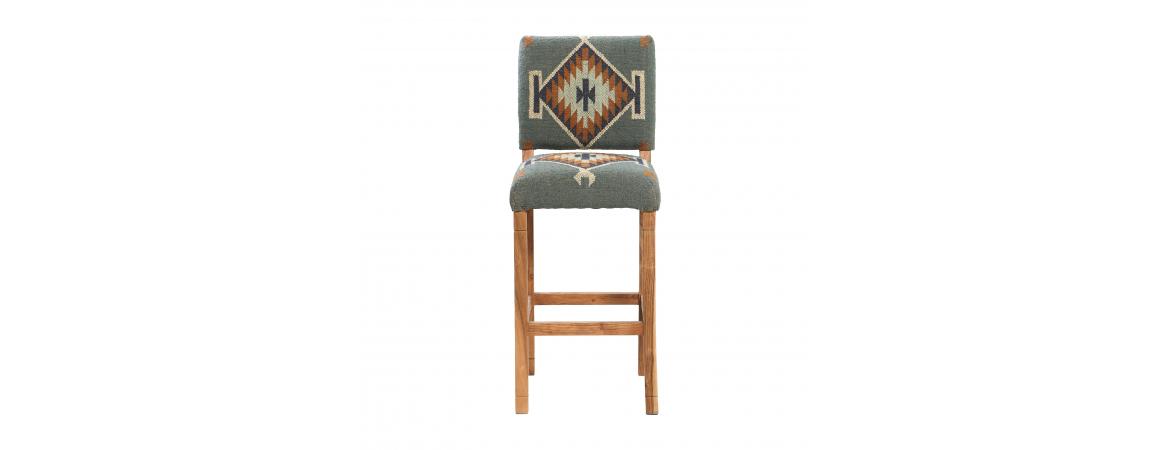 Bar Stool - Blue