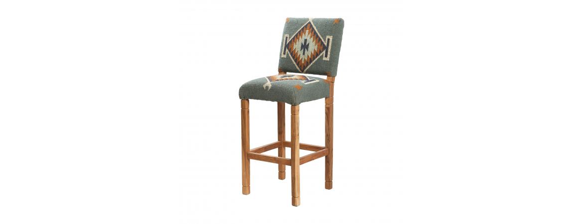 Bar Stool - Blue