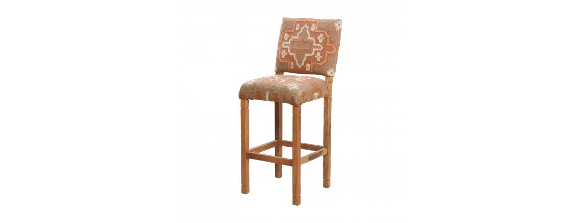 Bar Stool - Orange