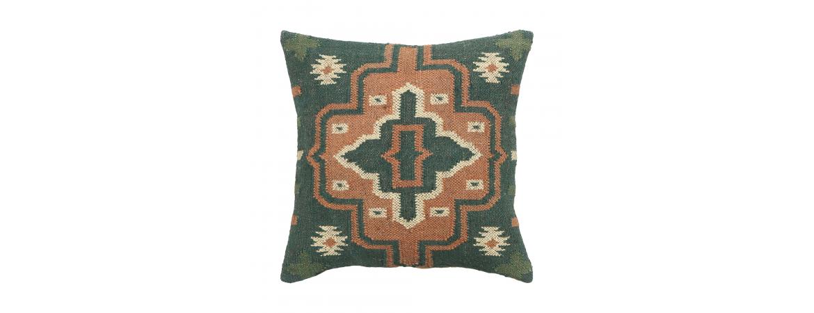 Square Cushion - Green