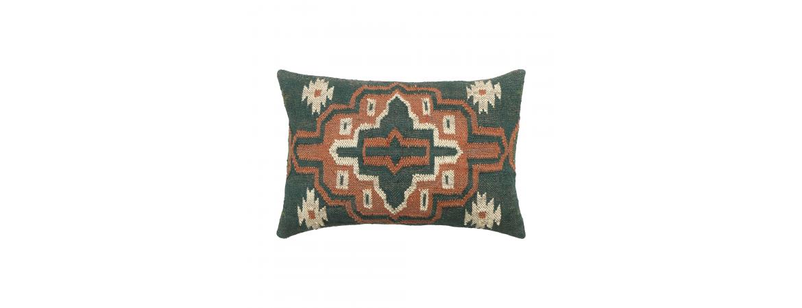 Rectangle Cushion - Green