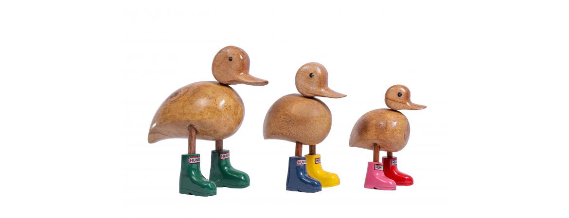 Duck Set of 3 - Hunter Wellies