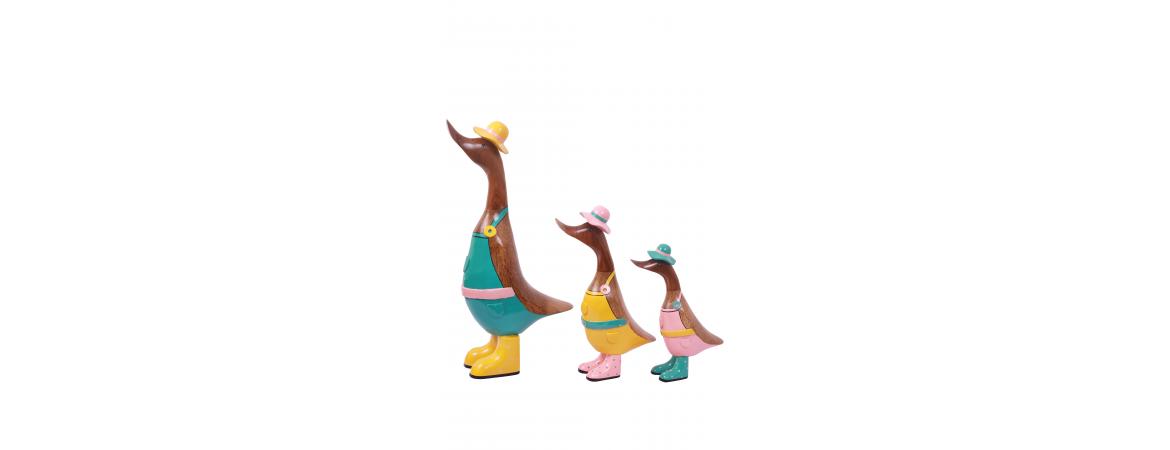 Set of 3 Ducks - Gardener