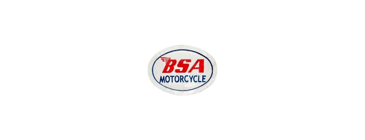 BSA Motor Cucle Wall Plaque OVAL