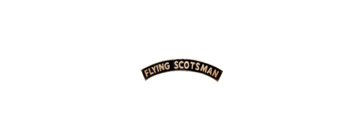 Flying Scotsman Sign