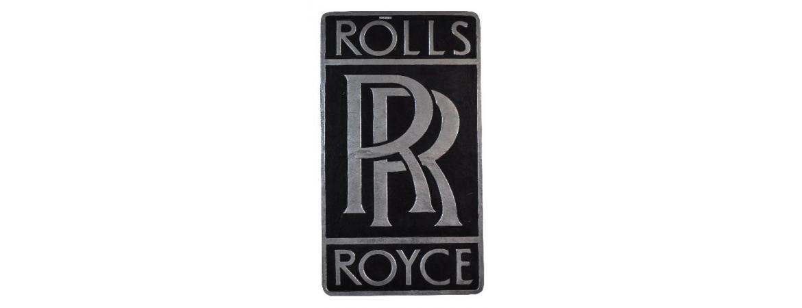 Rolls Royce Wall Plaque (small)