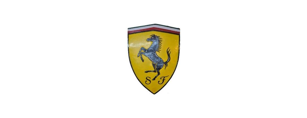 Ferrari Wall Plaque (small)