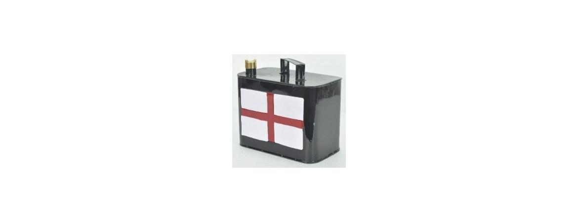 End Flag Can Small Black