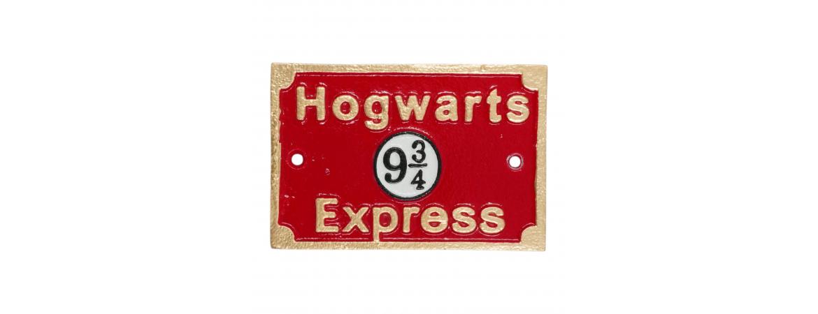 Hogwarts Express Wall Plaque - Cast Iron