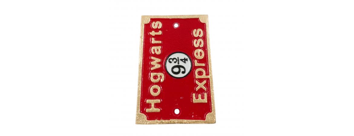 Hogwarts Express Wall Plaque - Cast Iron