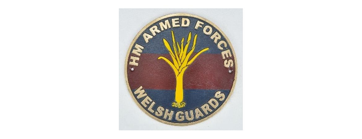 HM Armed Welsh Guard Plaque