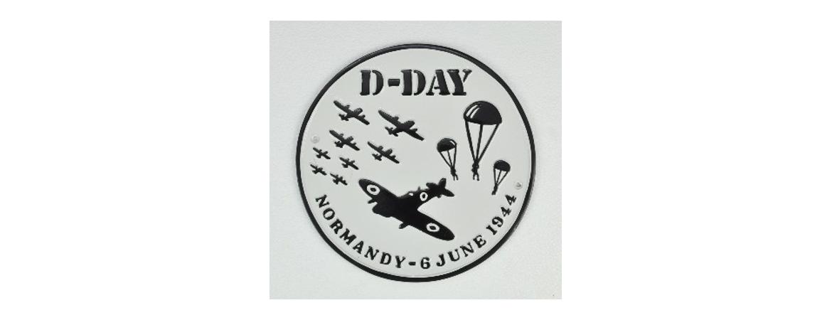 D-Day Normandy plaque