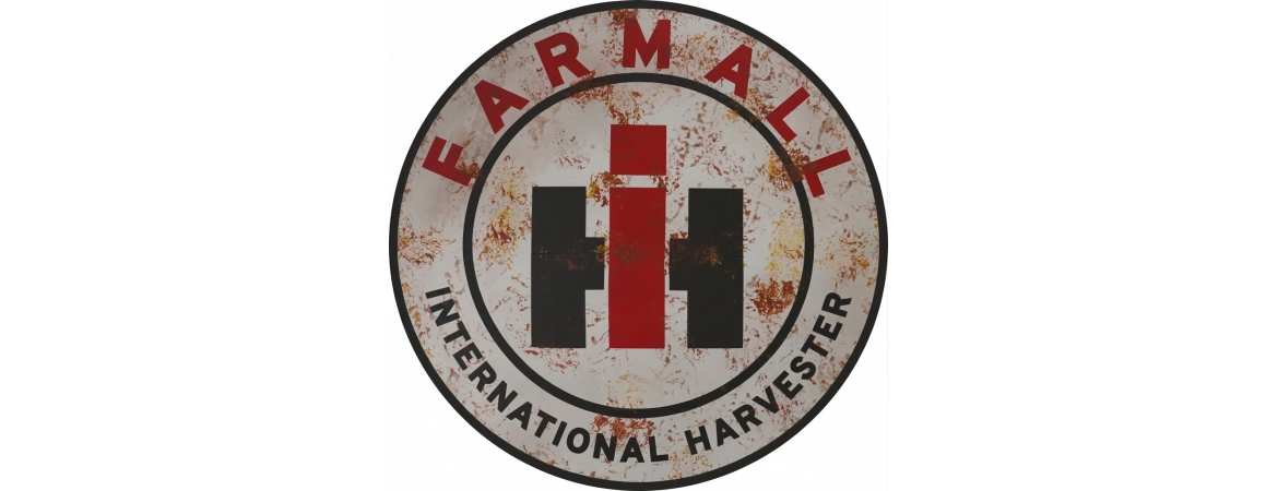 Farmall Int Harvester Tin Sign